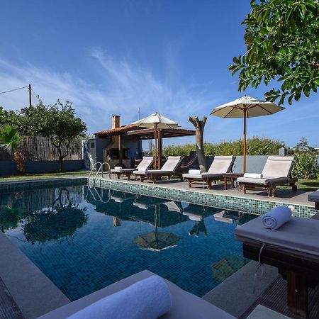 Platanias Villa Spyros Buitenkant foto