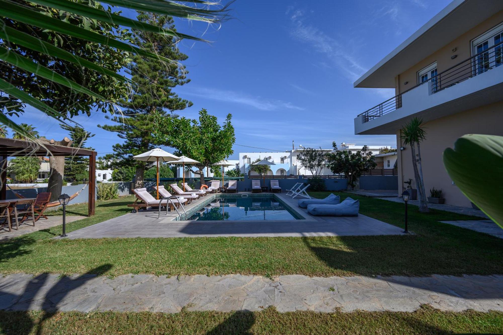 Platanias Villa Spyros Buitenkant foto