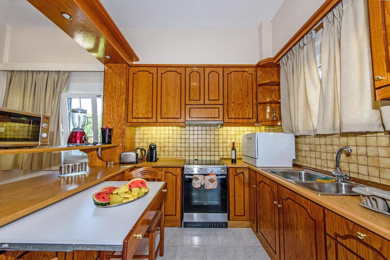 Platanias Villa Spyros Buitenkant foto